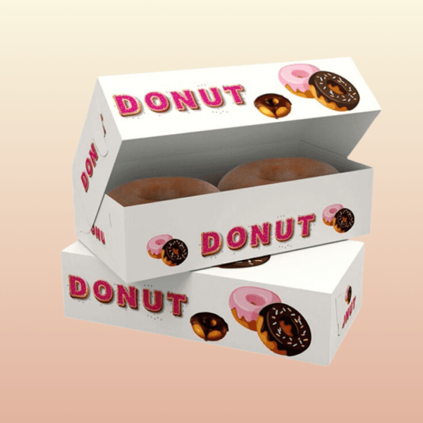 Custom Printed Doughnut Box
